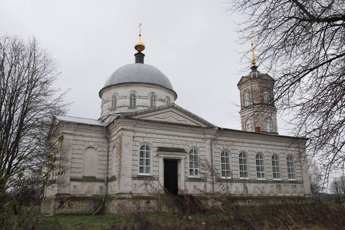 Церковь Илии Пророка, Рыченки (Перемышльский район, Калужская область). фасады