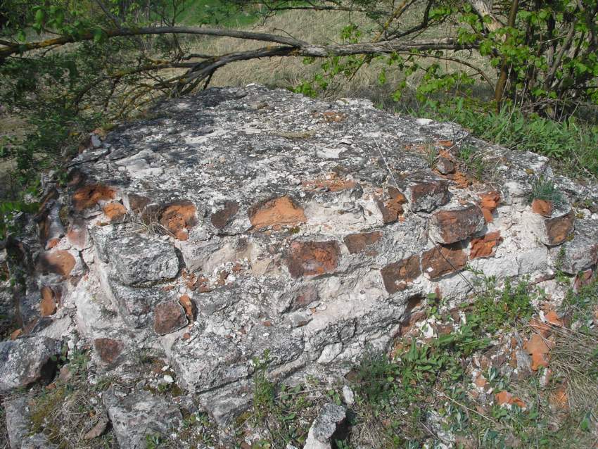 Церковь Сергия Радонежского, Сергеевка (Дубровский район, Брянская область). архитектурные детали, Фрагменты кладки