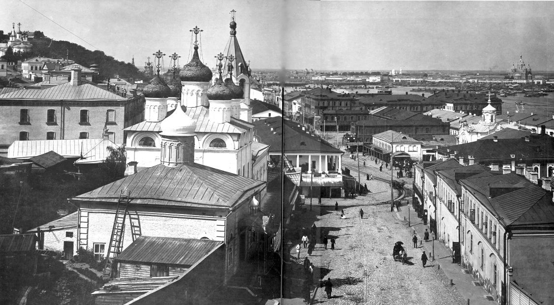 Часовня Преображения Господня, Нижегородский район (Нижний Новгород, город, Нижегородская область). архивная фотография, Фотоснимок с фотографии 1890 г.