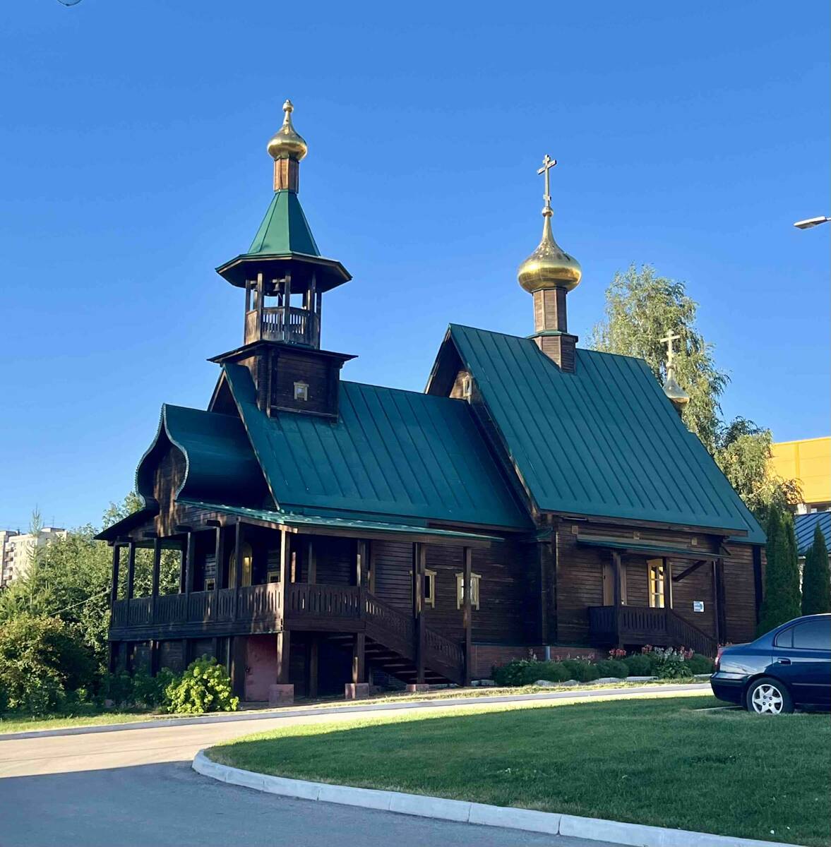 Церковь Игоря Черниговского в Верхних Печёрах, Нижегородский район (Нижний Новгород, город, Нижегородская область). фасады