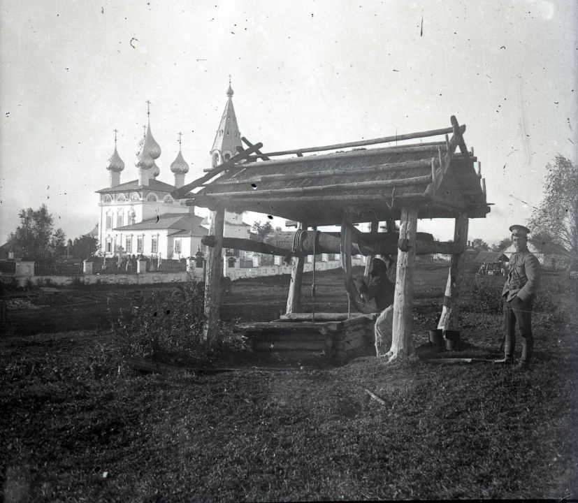 Рыбинский музей-заповедник, архивная фотография. Церковь Вознесения Господня, Дмитриевское (Комсомольский район, Ивановская область)