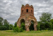 Церковь Георгия Победоносца, Вид с запада<br>, Выползово, Краснинский район, Липецкая область