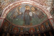 Церковь Николая Чудотворца под крышей, фреска апсиды, XI в.<br>, Какопетрия, Никосия, Кипр