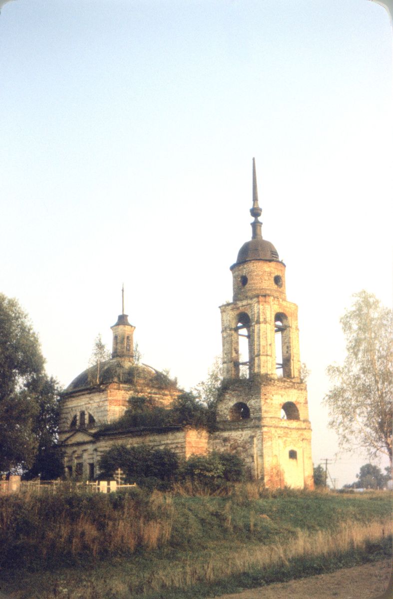 фасады. Церковь Воскресения Христова, Афанасьево (Комсомольский район, Ивановская область)