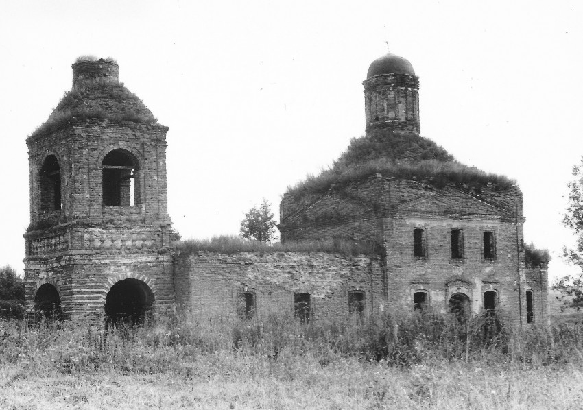 Церковь Спаса Нерукотворного Образа, Орля (Перемышльский район, Калужская область). фасады