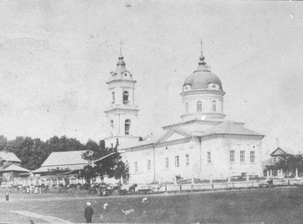 Церковь Покрова Пресвятой Богородицы, Буйское (Уржумский район, Кировская область). архивная фотография, 1900—1917 с сайта https://pastvu.com/p/443627