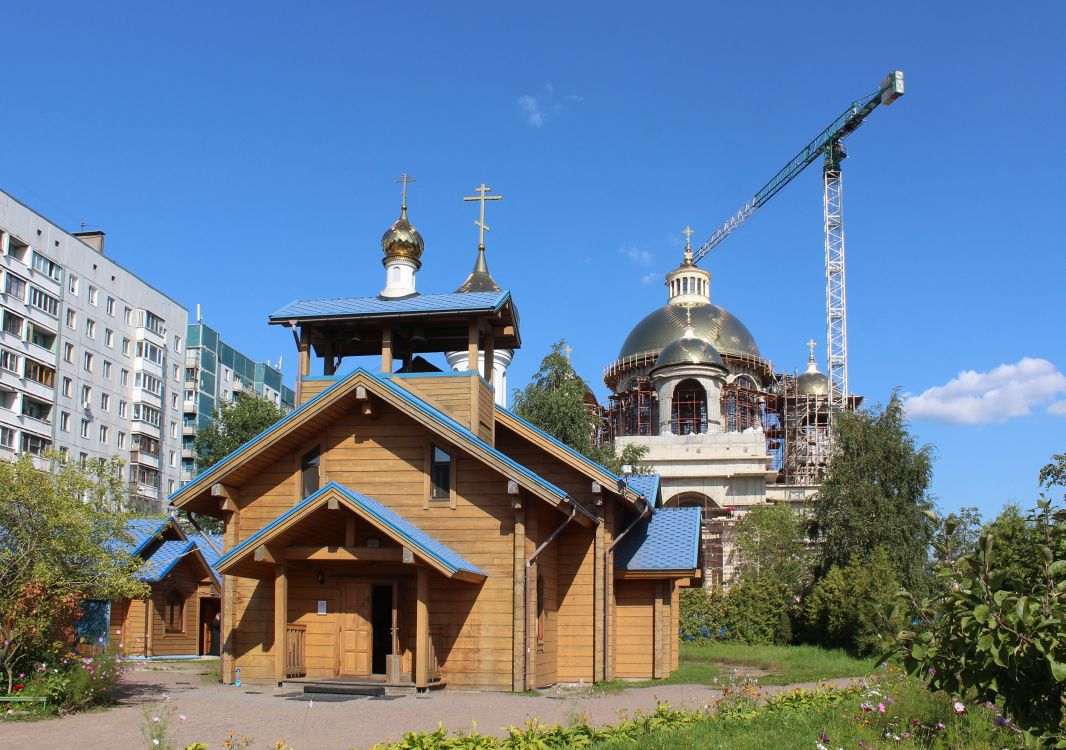 Приморский район. Церковь Николая Чудотворца на Долгоозерной. фасады