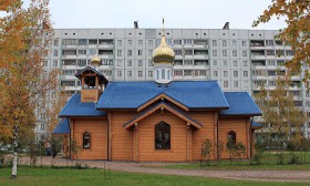 Санкт-Петербург. Церковь Николая Чудотворца на Долгоозерной