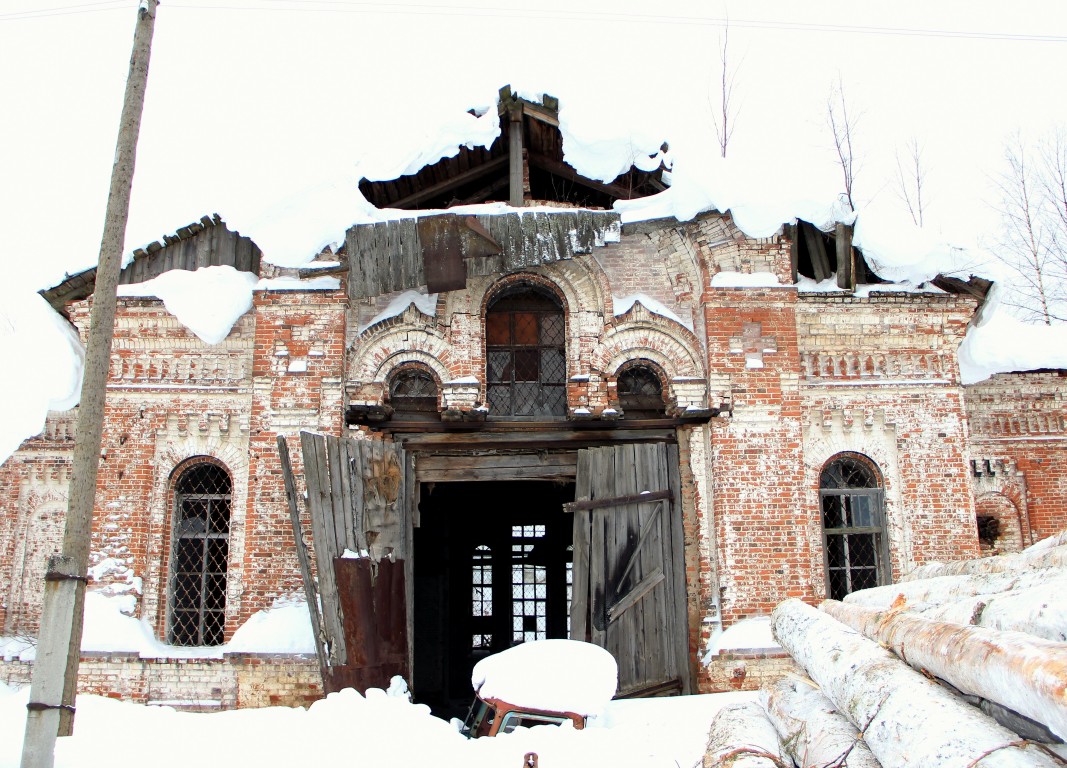 Церковь Успения Пресвятой Богородицы, Заево (Нагорский район, Кировская область). фасады, Северный фасад