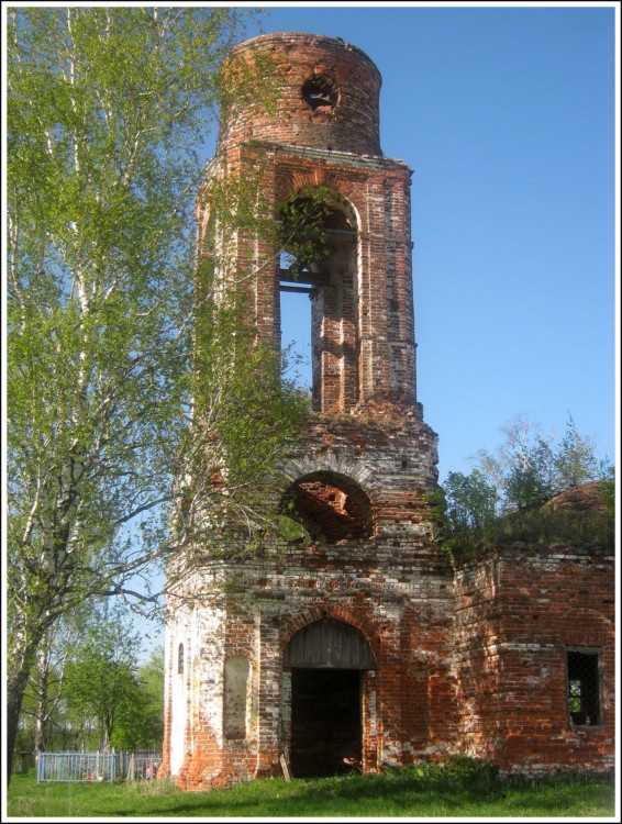 Церковь Воскресения Христова, Афанасьево (Комсомольский район, Ивановская область). фасады