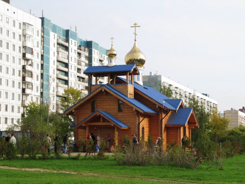 Церковь Николая Чудотворца на Долгоозерной, Приморский район (Санкт-Петербург, г. Санкт-Петербург). фасады