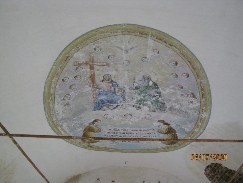 Церковь Троицы Живоначальной, Орлово (Великоустюгский район, Вологодская область). интерьер и убранство