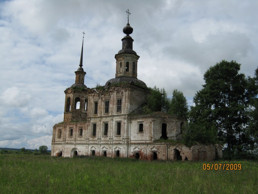 Ярокурье. Церковь Спаса Преображения. фасады