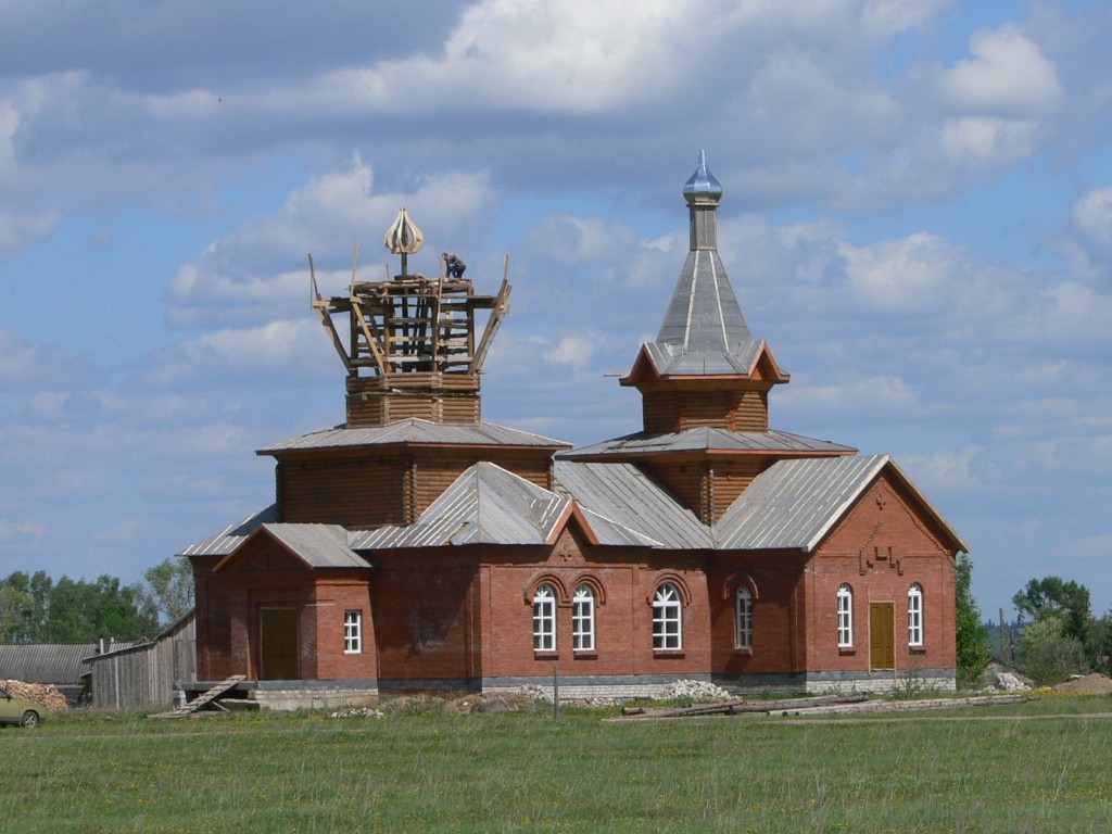 Церковь Николая Чудотворца (новая), Лебяжье (Лебяжский район, Кировская область). фасады