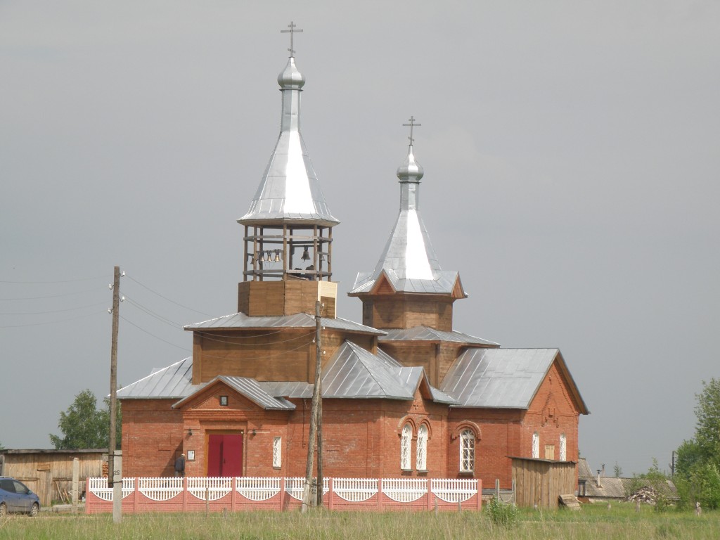 Церковь Николая Чудотворца (новая), Лебяжье (Лебяжский район, Кировская область). фасады