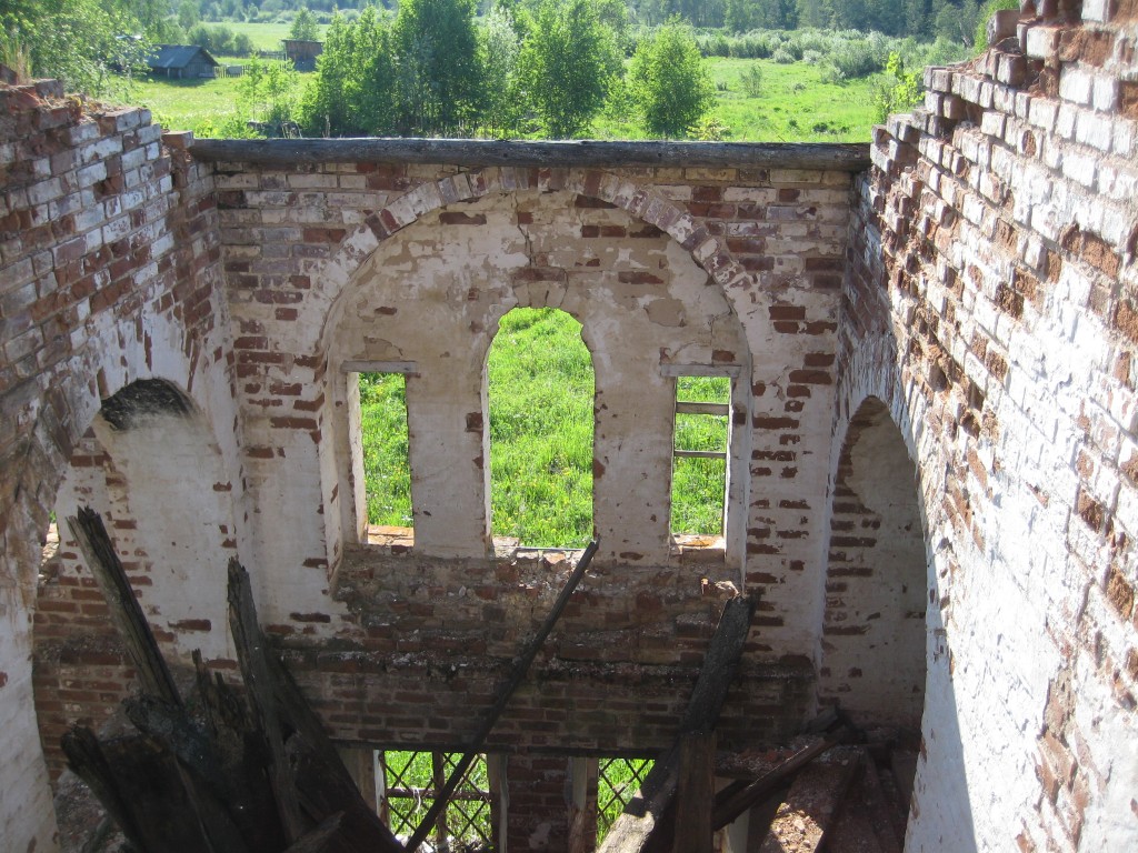 Церковь Троицы Живоначальной, Орлово (Великоустюгский район, Вологодская область). архитектурные детали