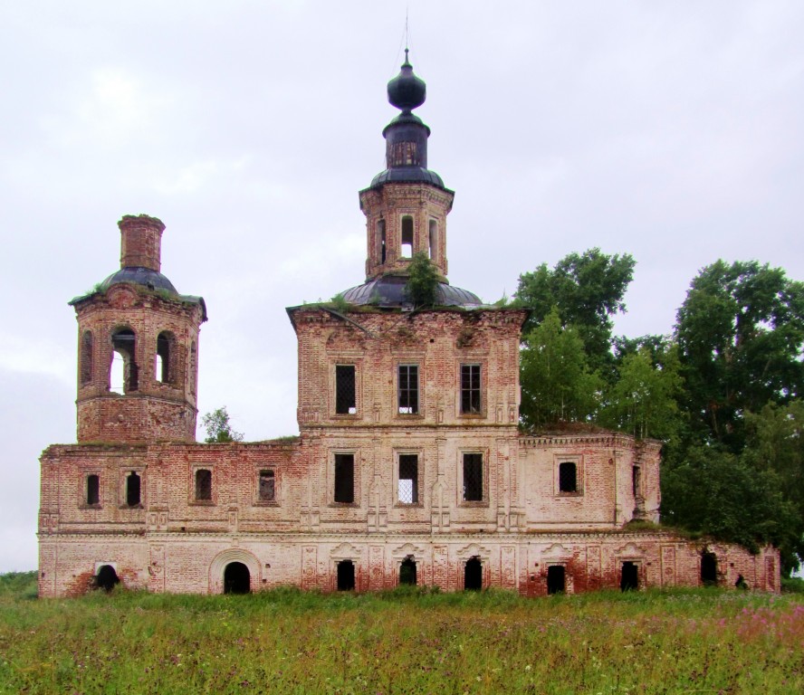 Ярокурье. Церковь Спаса Преображения. фасады