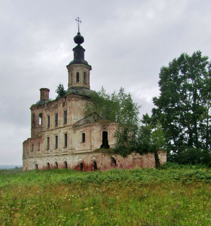 Ярокурье. Церковь Спаса Преображения. фасады