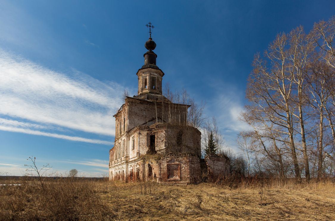 Церковь Преображения Господня, Ярокурье (Котласский район и г. Котлас, Архангельская область). фасады
