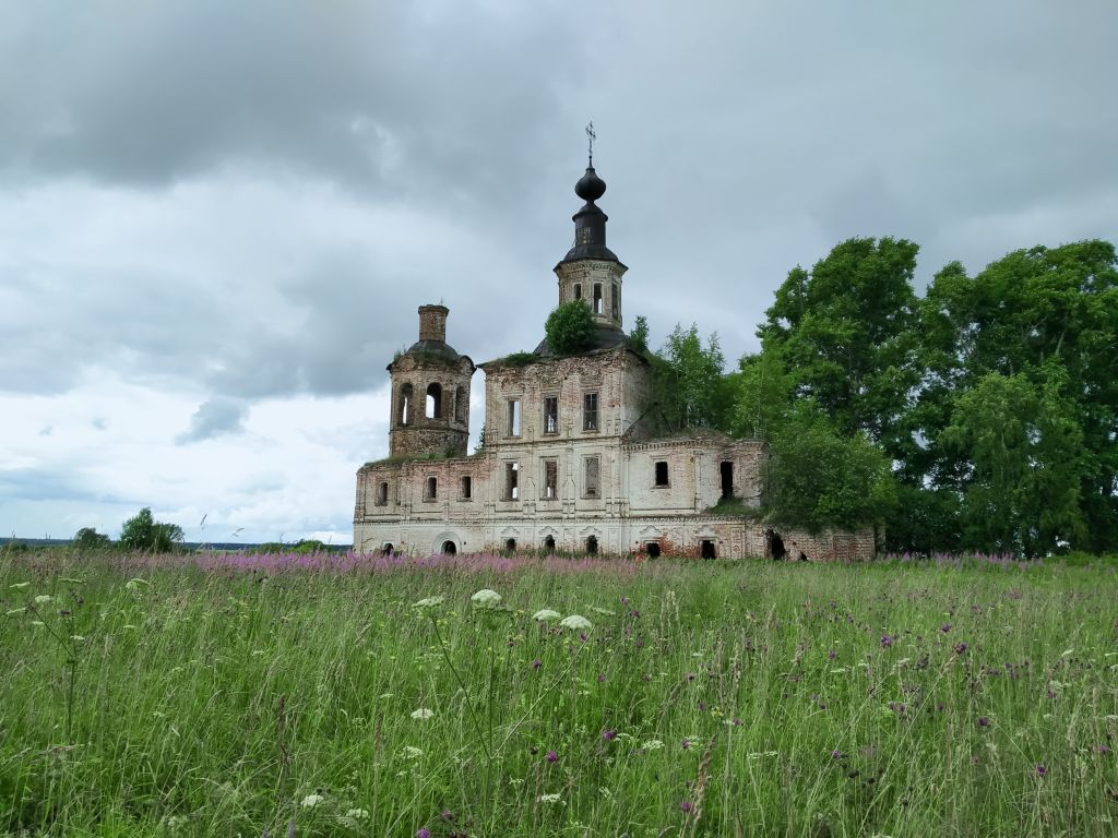 Ярокурье. Церковь Спаса Преображения. фасады