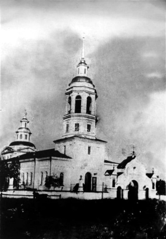 Церковь Покрова Пресвятой Богородицы, Байкалово (Байкаловский район (Байкаловский МР), Свердловская область). архивная фотография, Старое фото из фондов Байкаловского районного краеведческого музея