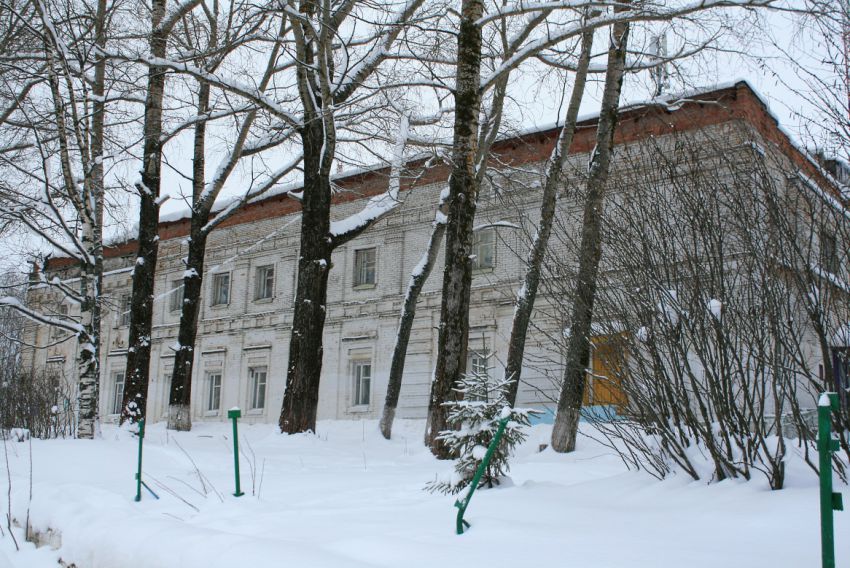 Церковь Николая Чудотворца, Объячево (Прилузский район, Республика Коми). общий вид в ландшафте