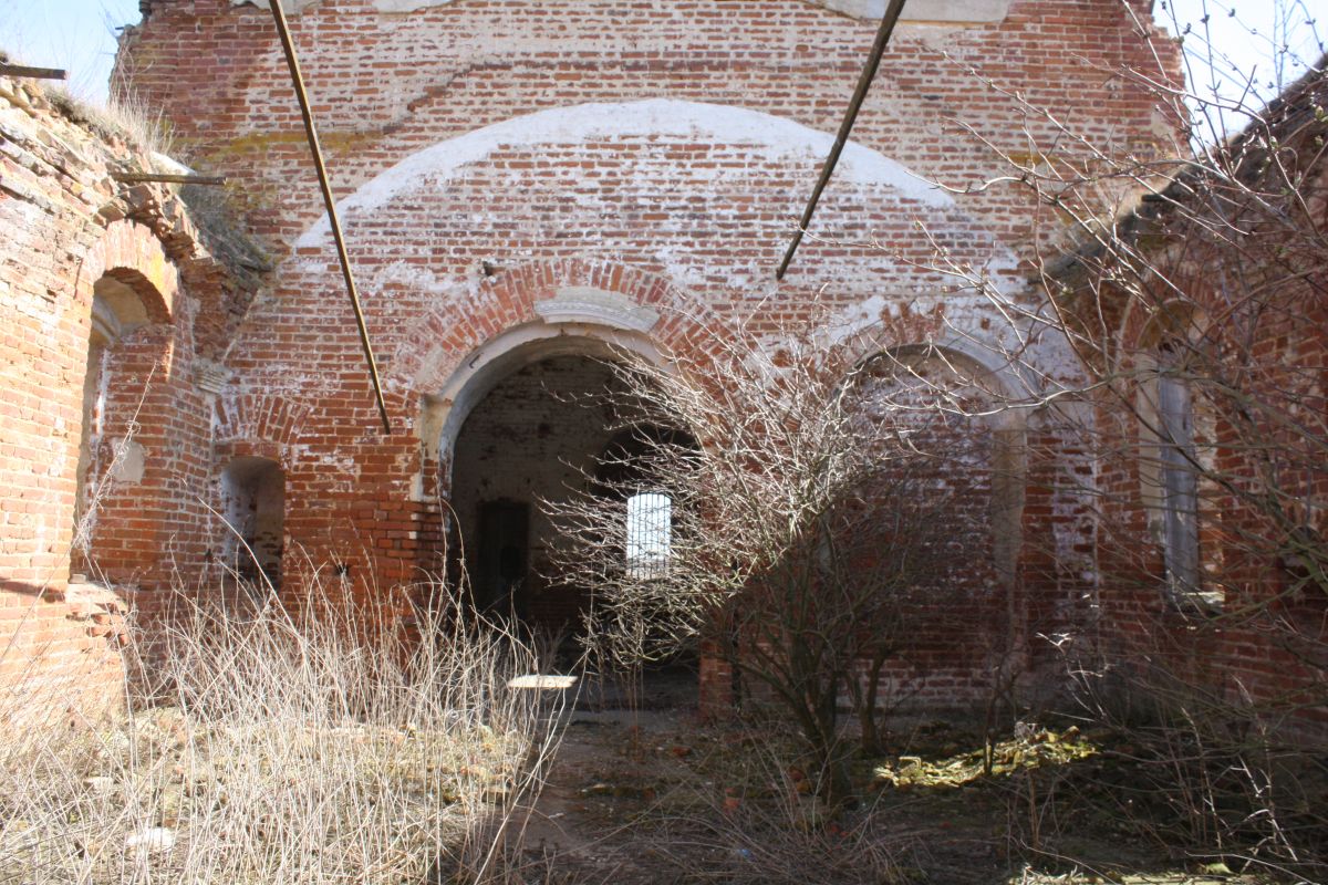 Церковь Спаса Нерукотворного Образа, Пятницкое (Бабынинский район, Калужская область). интерьер и убранство