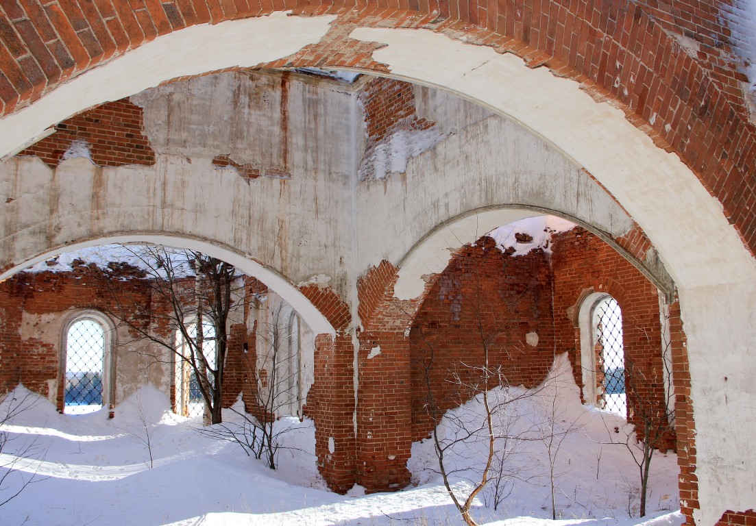 Церковь Михаила Архангела, Михайловка (Загоскино), урочище (Нагорский район, Кировская область). интерьер и убранство