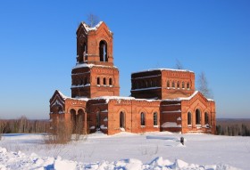 Михайловка (Загоскино), урочище. Церковь Михаила Архангела