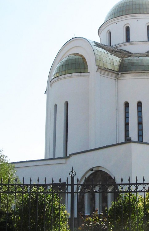 Воткинск. Церковь Георгия Победоносца. архитектурные детали, Апсидная часть церкви