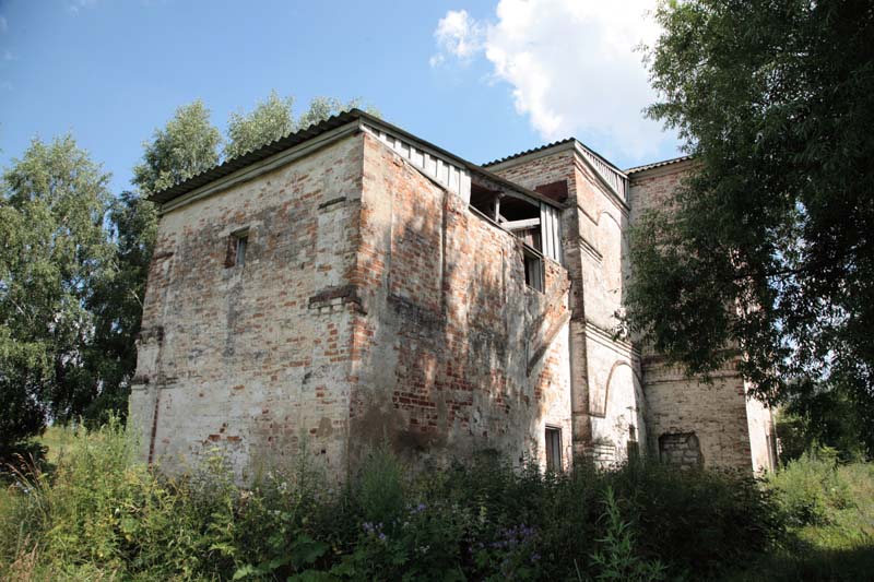 Никольское. Церковь Рождества Пресвятой Богородицы. фасады