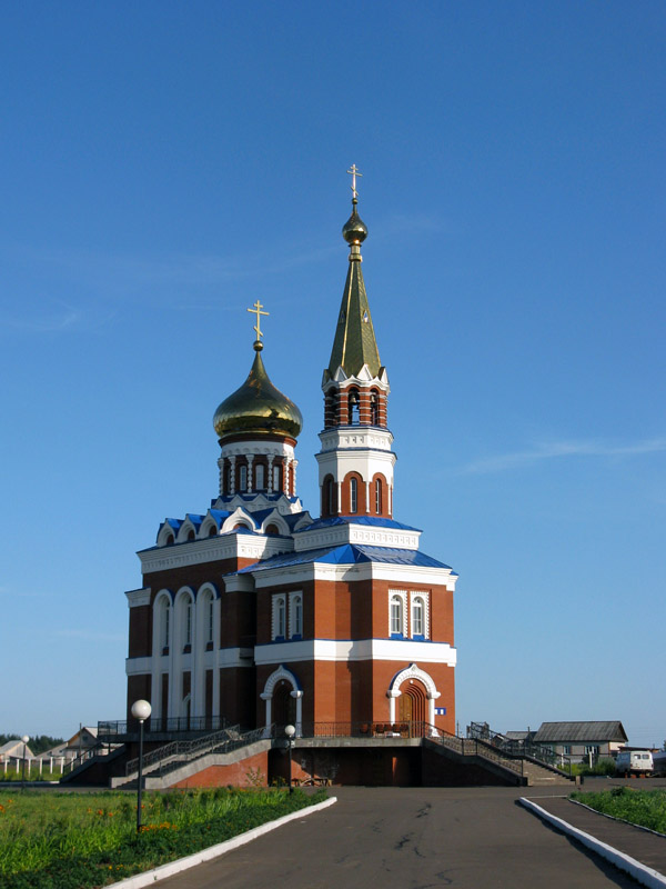 Церковь Казанской иконы Божией Матери (новая), Балезино (Балезинский район, Республика Удмуртия). фасады
