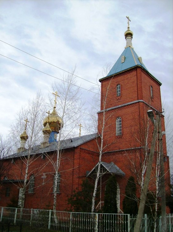 Церковь Смоленской иконы Божией Матери, Кореновск (Кореновский район, Краснодарский край). общий вид в ландшафте, Вид  с  северо-запада