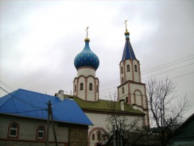 Тимашёвск. Свято-Духов мужской монастырь.  Церковь Сошествия Святого Духа