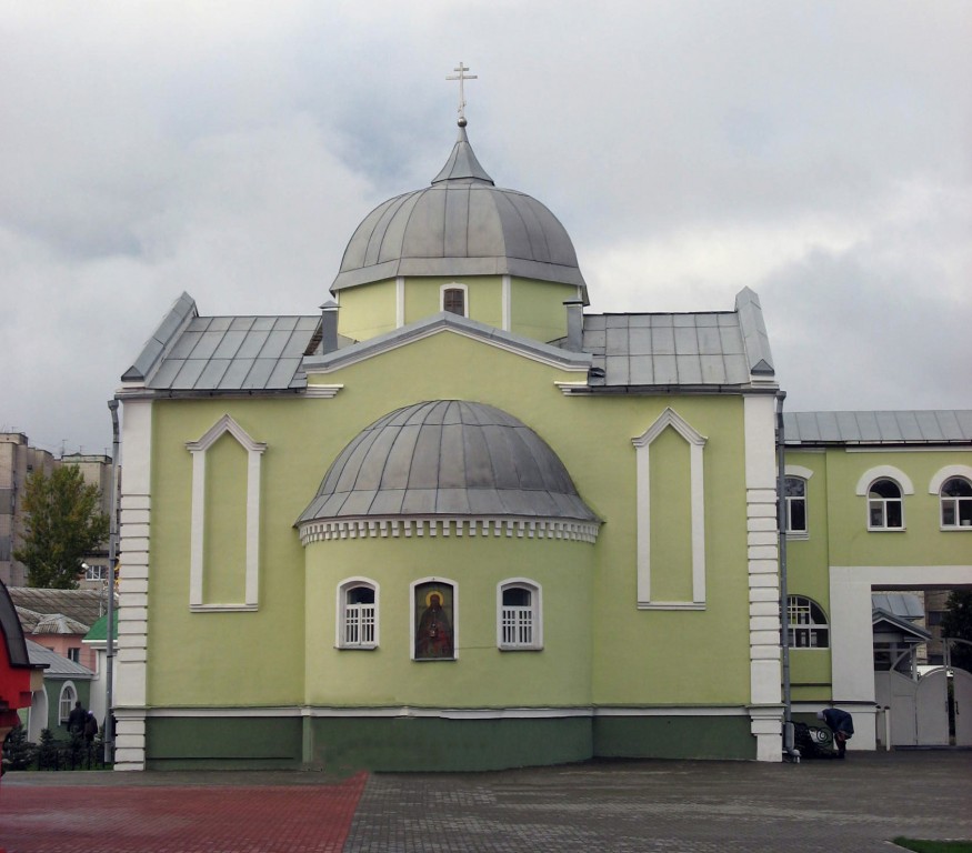 Вознесенский женский монастырь. Церковь Иоанна Кронштадтского, Тамбов (Тамбов, город, Тамбовская область). фасады, Восточный фасад храма после косметического обновления