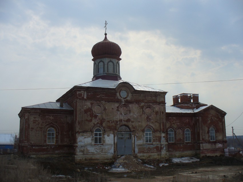 Церковь Тихона Амафунтского, Тихоново (Менделеевский район, Республика Татарстан). фасады