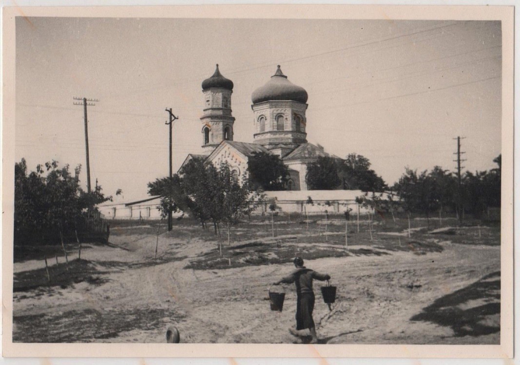 Никополь. Кафедральный собор Спаса Преображения. архивная фотография, Фото 1941 г. с аукциона e-bay.de