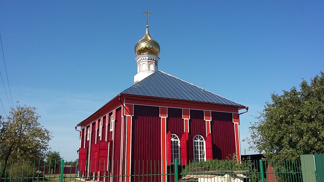 Слободище. Церковь Казанской иконы Божией Матери. фасады