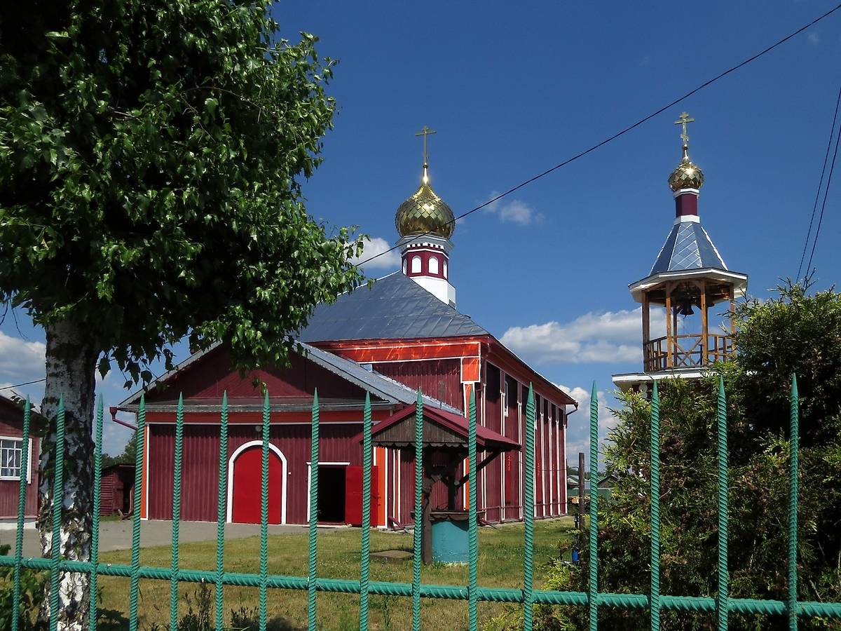 фасады. Церковь Казанской иконы Божией Матери, Слободище (Орехово-Зуевский городской округ, Московская область)