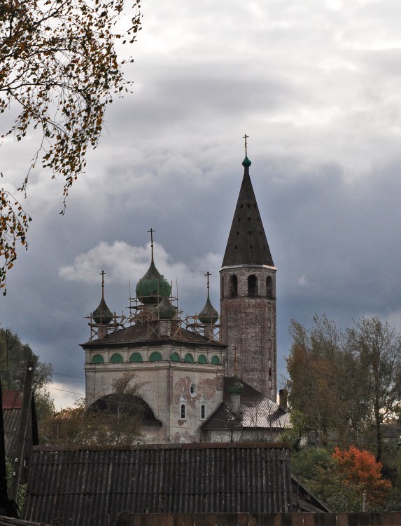 Церковь Воскресения Христова, Вятское (Некрасовский район, Ярославская область). фасады