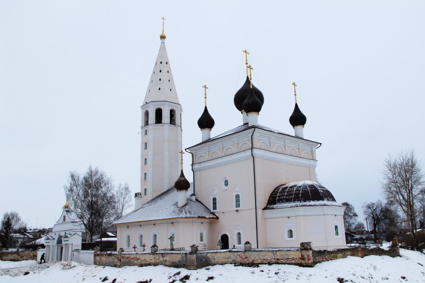 Церковь Воскресения Христова, Вятское (Некрасовский район, Ярославская область). фасады