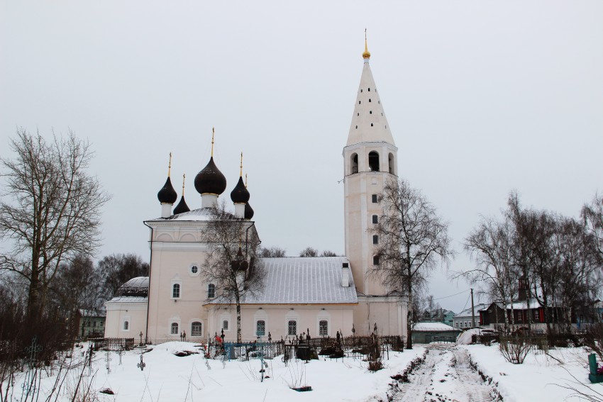 Церковь Воскресения Христова, Вятское (Некрасовский район, Ярославская область). фасады