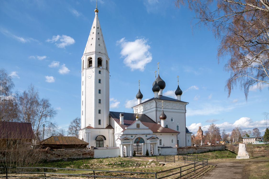 Церковь Воскресения Христова, Вятское (Некрасовский район, Ярославская область). фасады