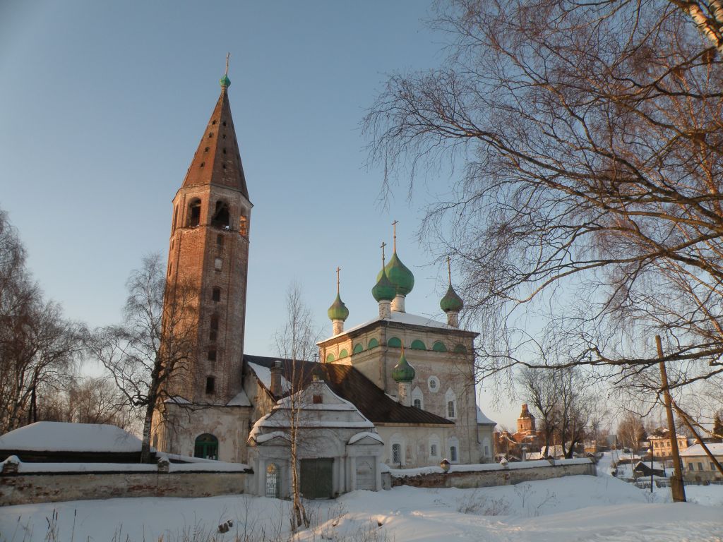 Церковь Воскресения Христова, Вятское (Некрасовский район, Ярославская область). фасады