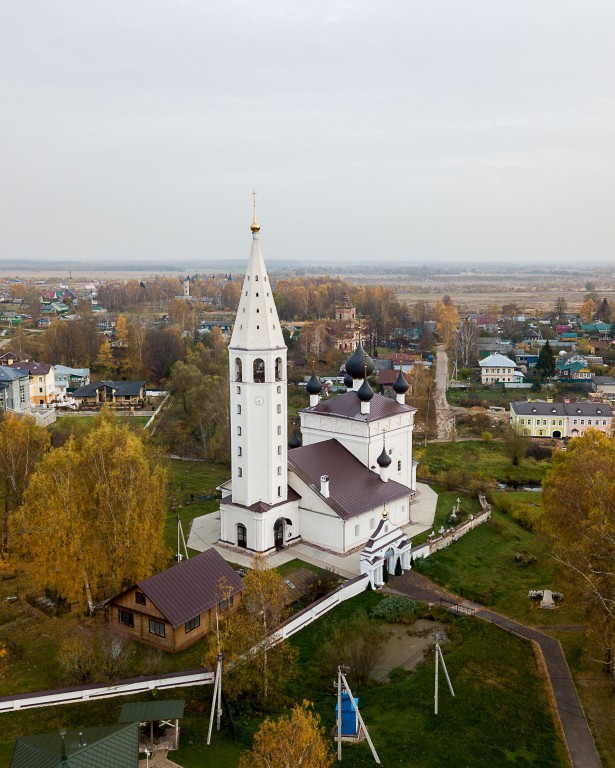 Церковь Воскресения Христова, Вятское (Некрасовский район, Ярославская область). фасады