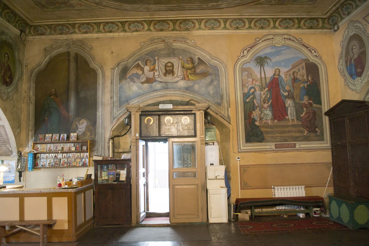 интерьер и убранство. Церковь Воскресения Христова, Вятское (Некрасовский район, Ярославская область)