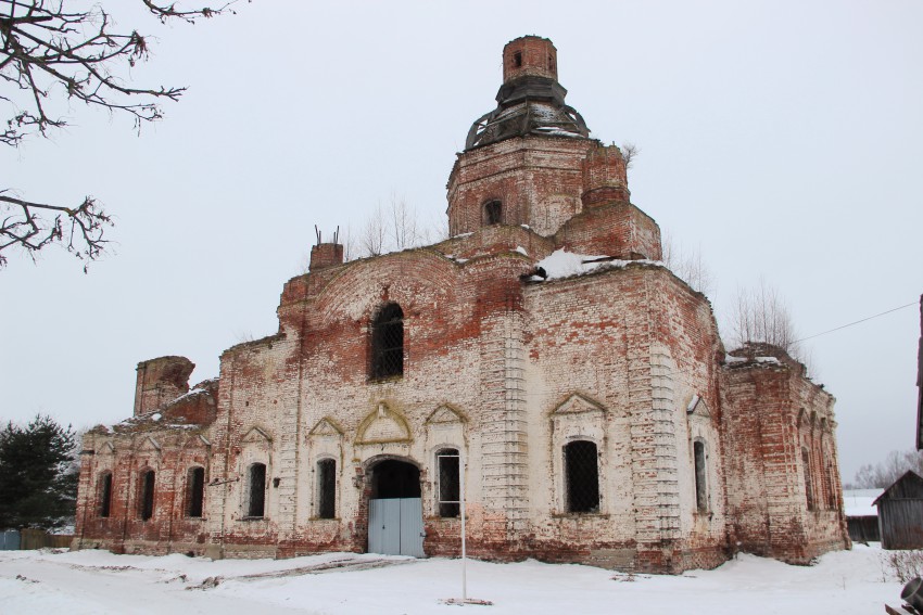 Вятское. Церковь Успения Пресвятой Богородицы. фасады