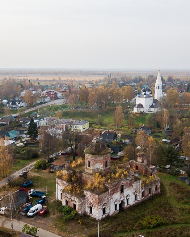 Церковь Успения Пресвятой Богородицы, Вятское (Некрасовский район, Ярославская область). фасады