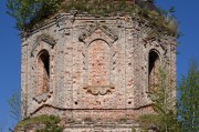 Церковь Воскресения Христова, Вид с запада на восьмерик основного объема<br>, Понизовье, Торопецкий район, Тверская область
