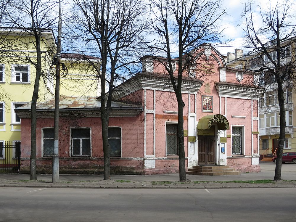 Церковь Происхождения Честных Древ Креста Господня при доме Нелидовой, Ярославль (Ярославль, город, Ярославская область). фасады